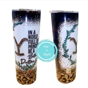 COPY - 20oz Tumbler, Insulated Stainless Steel Tumbler | Yellowstone Beth Dutto…